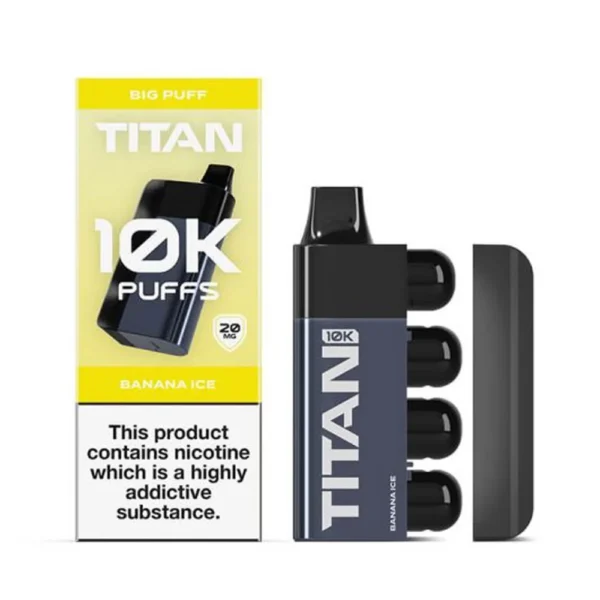 Banana Ice Titan 10K Disposable Pod Vape