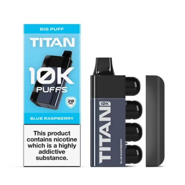 Blue Raspberry Titan 10K Disposable Pod Vape