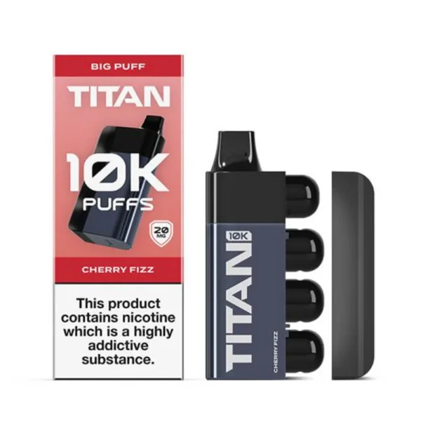 Cherry Fizz Titan 10K Disposable Pod Vape