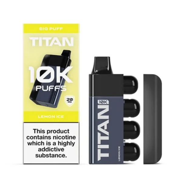 Lemon Ice Titan 10K Disposable Pod Vape