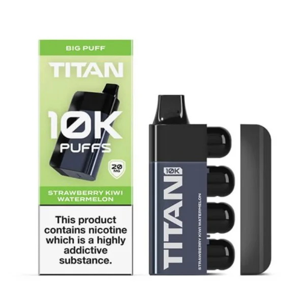 Strawberry Kiwi Watermelon Titan 10K Disposable Pod Vape