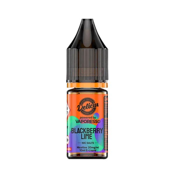 Blackberry Lime Vaporesso Deliciu 10ml Nic Salts Eliquid