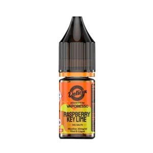 Raspeberry Key Lime Vaporesso Deliciu 10ml Nic Salts Eliquid