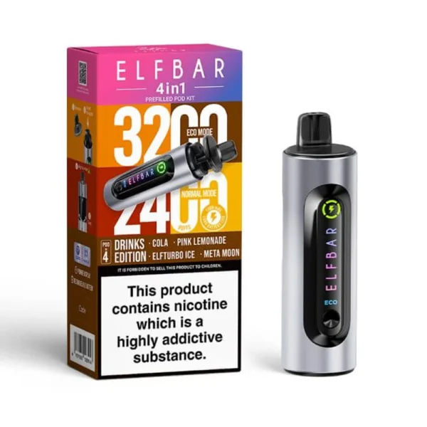 Drinks Edition Elf Bar 4 in 1 3200 Puffs Disposable Vape