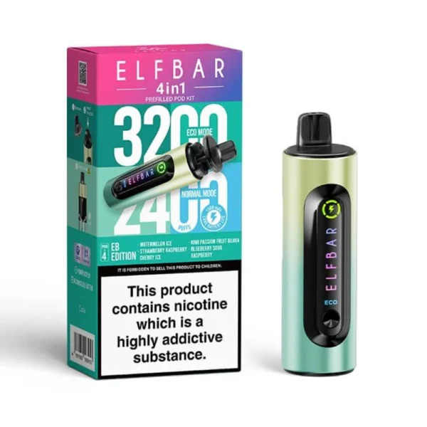 EB Edition Elf Bar 4 in 1 3200 Puffs Disposable Vape