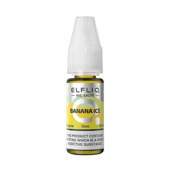 Banana Ice ELFLIQ 10ml Nic Salts Eliquid