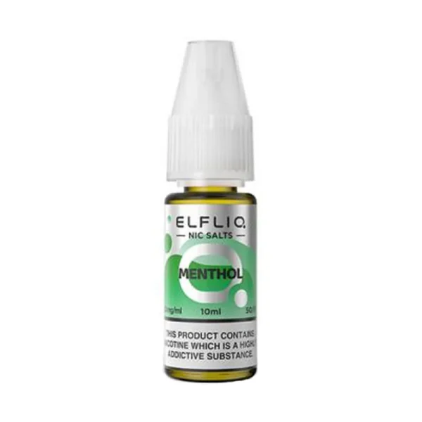 Menthol ELFLIQ 10ml Nic Salts Eliquid