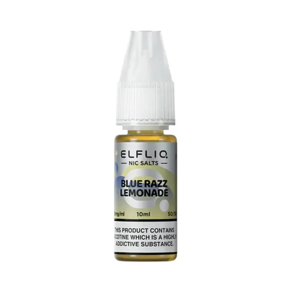 Blue Razz Lemonade ELFLIQ 10ml Nic Salts Eliquid