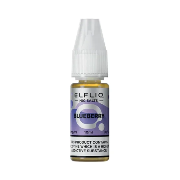 Blueberry ELFLIQ 10ml Nic Salts Eliquid