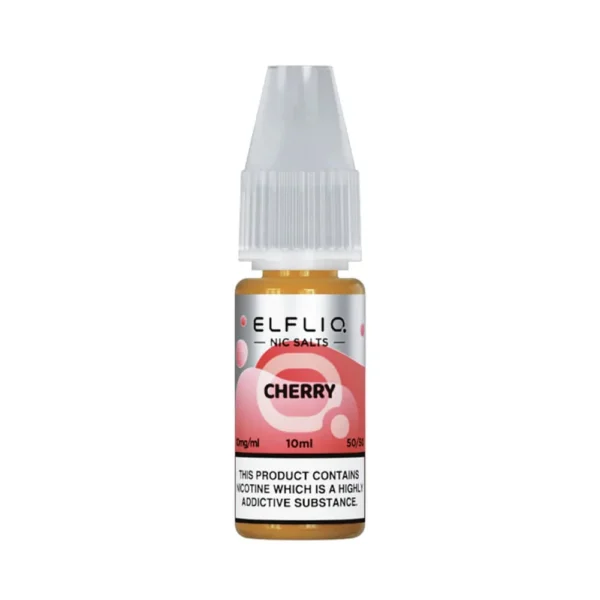 Cherry ELFLIQ 10ml Nic Salts Eliquid