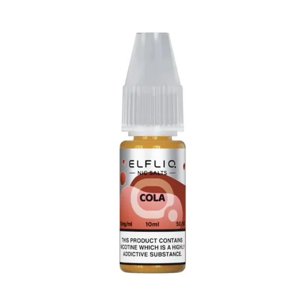 Cola ELFLIQ 10ml Nic Salts Eliquid