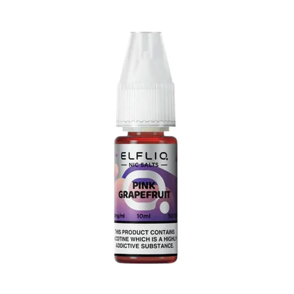 Pink Grape Fruit ELFLIQ 10ml Nic Salts Eliquid