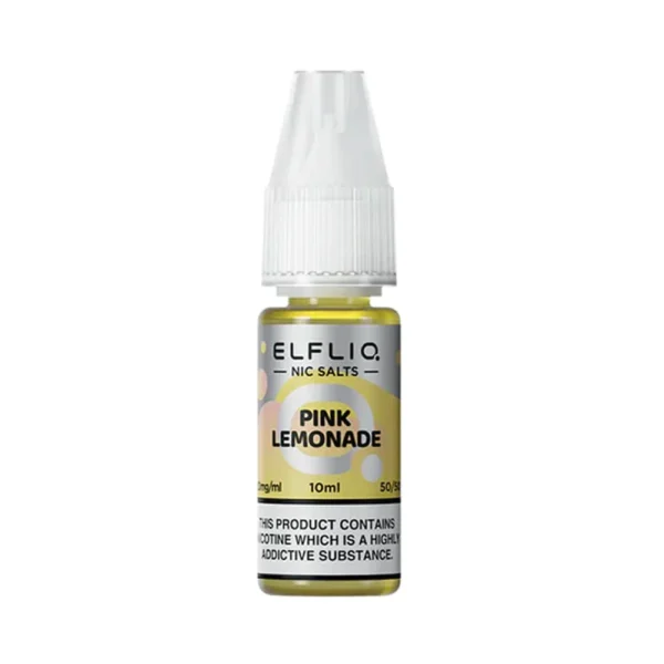 Pink Lemonade ELFLIQ 10ml Nic Salts Eliquid