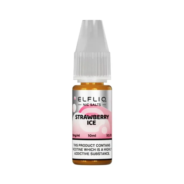 Strawberry Ice ELFLIQ 10ml Nic Salts Eliquid