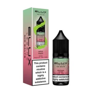 Apple Peach Elux Legend 10ml Nic Salts Eliquid