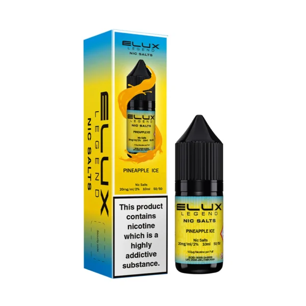 Pineapple Ice Elux Legend 10ml Nic Salts Eliquid