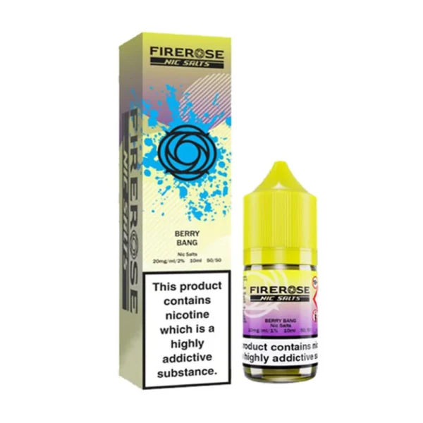 Berry Bang Firerose 5000 10ml Nic Salts Eliquid