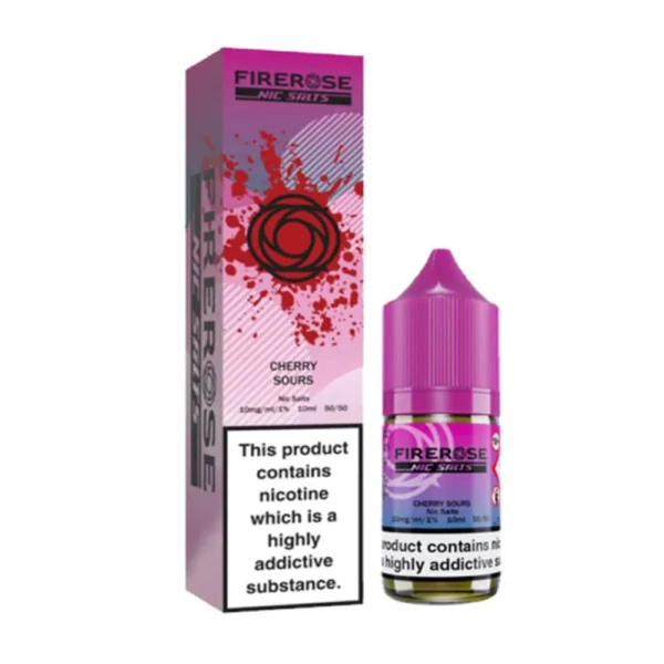 Cherry Sours Firerose 5000 10ml Nic Salts Eliquid