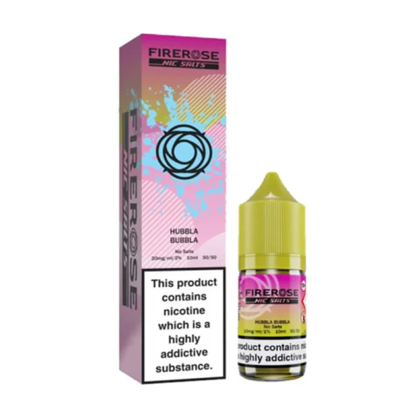 Hubbla Bubbla Firerose 5000 10ml Nic Salts Eliquid