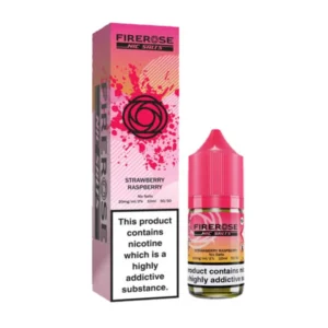 Strawberry Raspberry Firerose 5000 10ml Nic Salts Eliquid