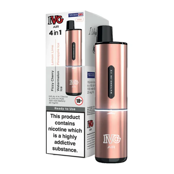 Pink Edition IVG Air 4-in-1 2400 Disposable Vape