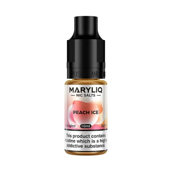 Peach Ice Lost Mary MaryLiq 10ml Nic Salts Eliquid