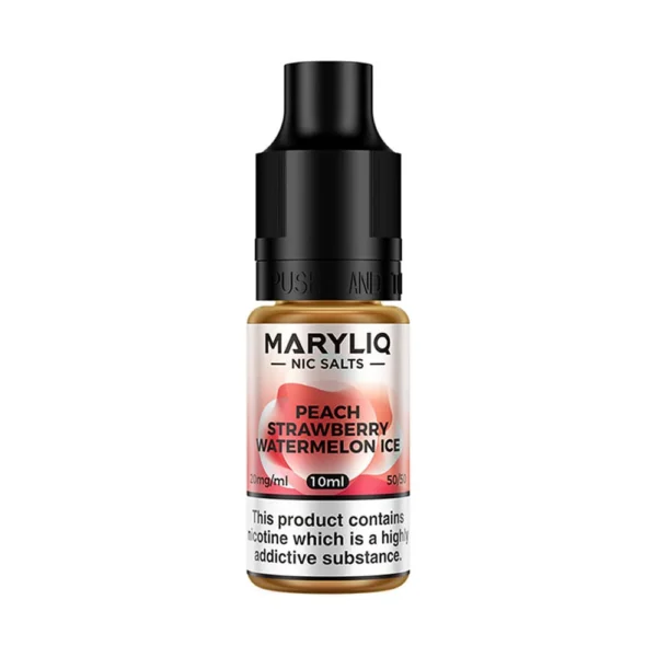 Peach Strawberry Watermelon Ice Lost Mary MaryLiq 10ml Nic Salts Eliquid