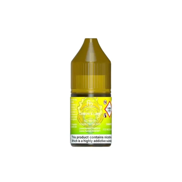 Lemon Lime RandM 10ml Nic Salts Eliquid