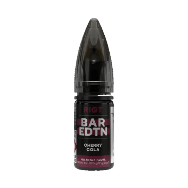 Cherry Cola Riot Squad Bar Edtn 10ml Nic Salts Eliquid