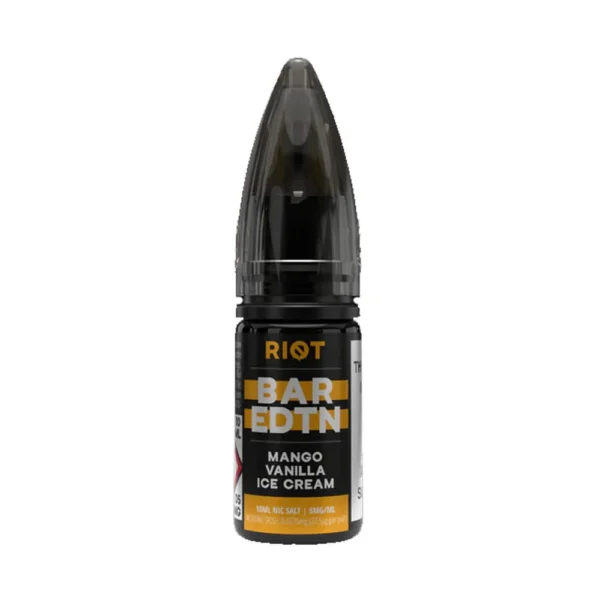 Mango Vanilla Riot Squad Bar Edtn 10ml Nic Salts Eliquid