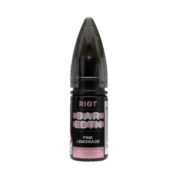 Pink Lemonade Riot Squad Bar Edtn 10ml Nic Salts Eliquid