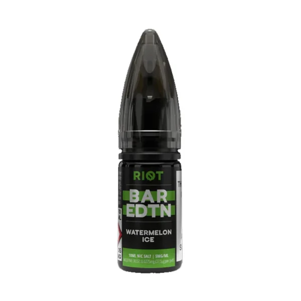 Watermelon Ice Riot Squad Bar Edtn 10ml Nic Salts Eliquid