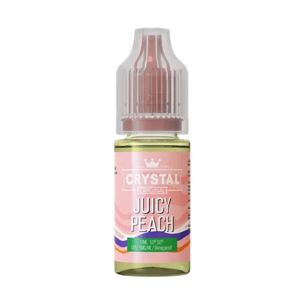 Juicy Peach SKE Crystal Original 10ml Nic Salts Eliquid