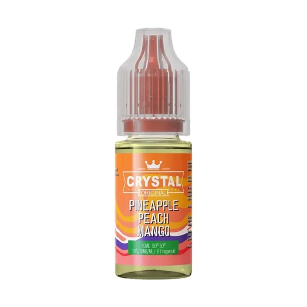 Pineapple Peach Mango SKE Crystal Original 10ml Nic Salts Eliquid