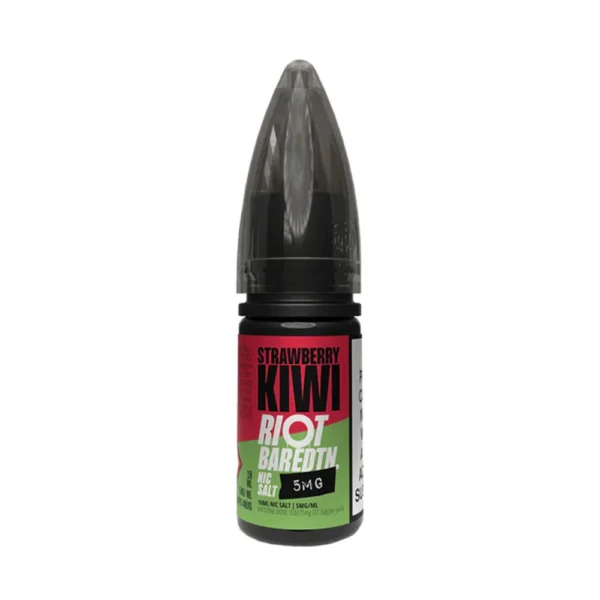 Strawberry Kiwi Riot Squad Bar Edtn 10ml Nic Salts Eliquid