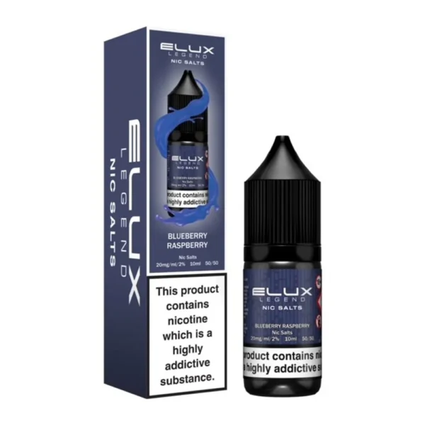 Blueberry Raspberry Elux Legend 10ml Nic Salts Eliquid